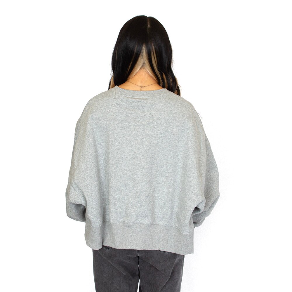 Classic Oregon O, Nike, Grey, Pullover, Cotton Blend, Women, Phoenix, Oversized, Sweatshirt, 954291